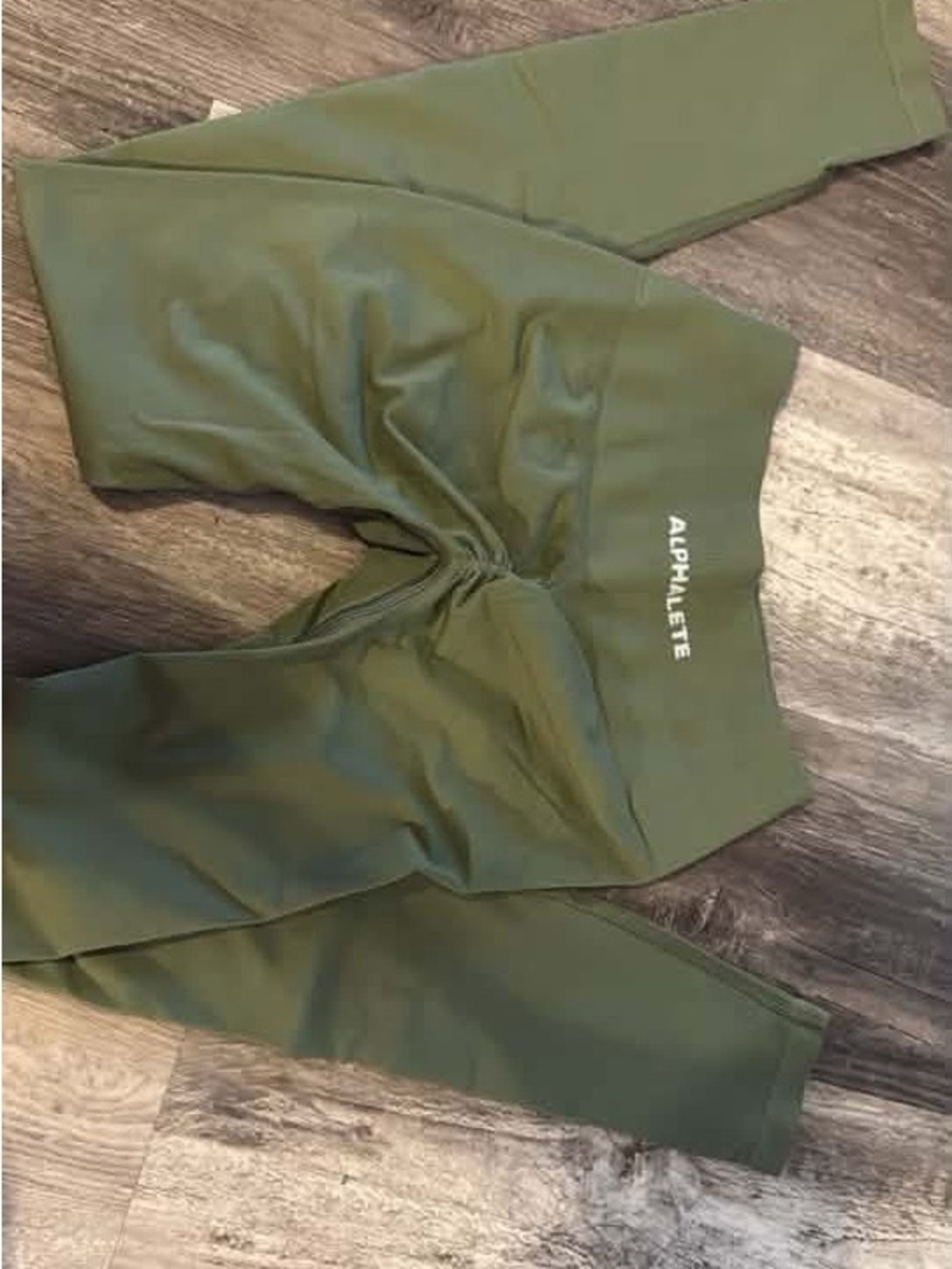 Alphalete Amplify Dusty Green Leggings